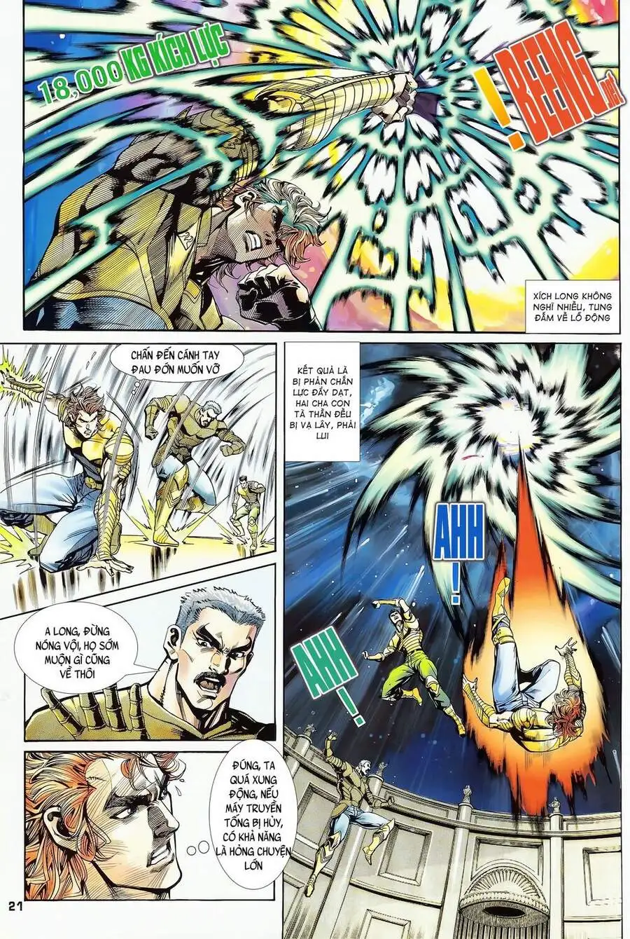 Truyện Tranh Long Hổ 5 Thế trang 8