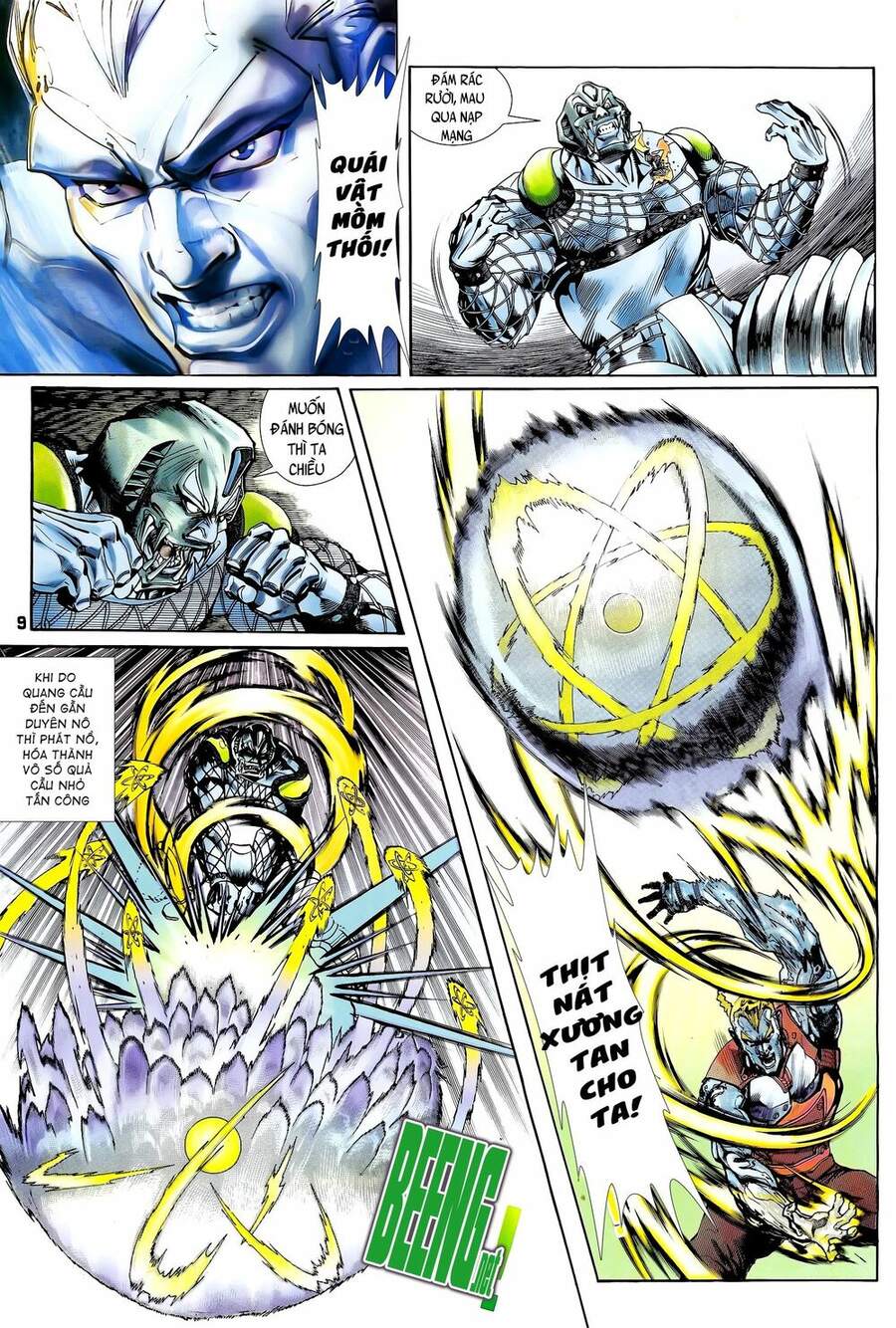 Truyện Tranh Long Hổ 5 Thế trang 8