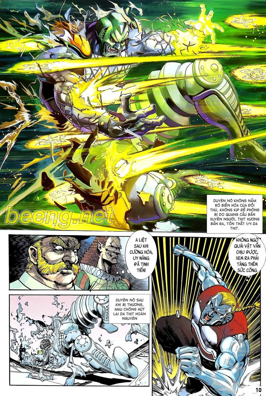 Truyện Tranh Long Hổ 5 Thế trang 8