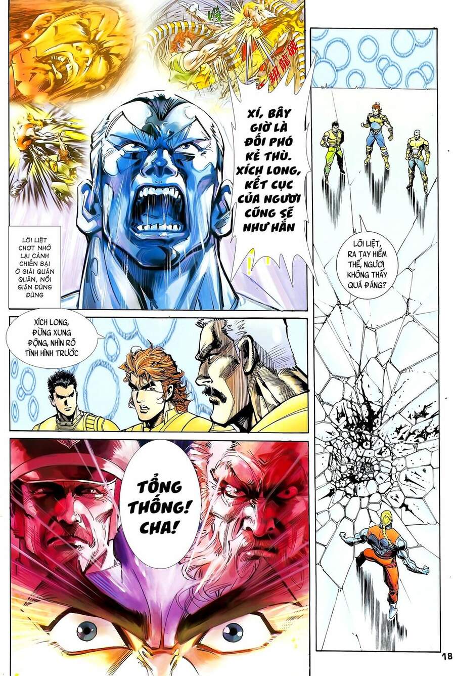 Truyện Tranh Long Hổ 5 Thế trang 8