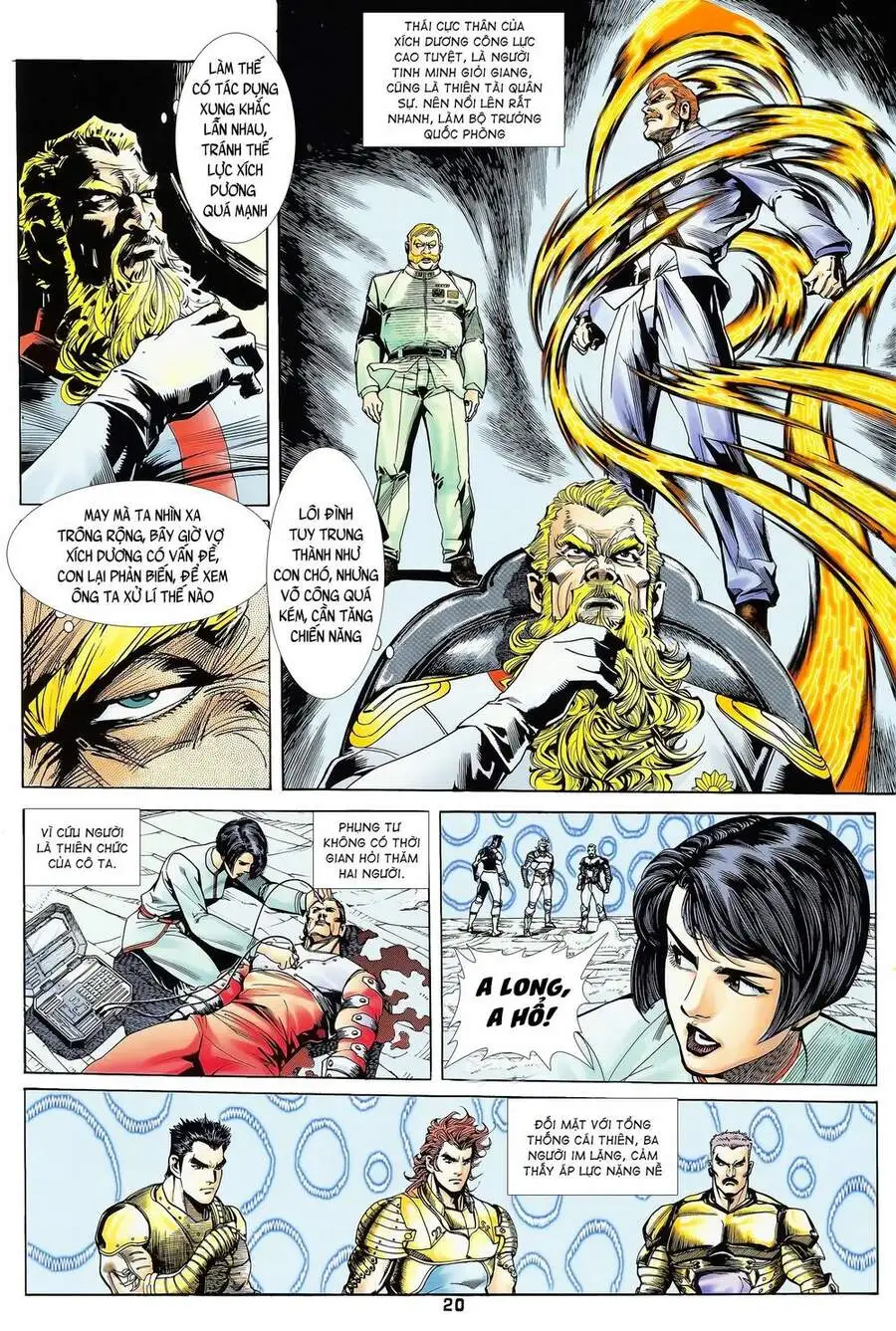 Truyện Tranh Long Hổ 5 Thế trang 8