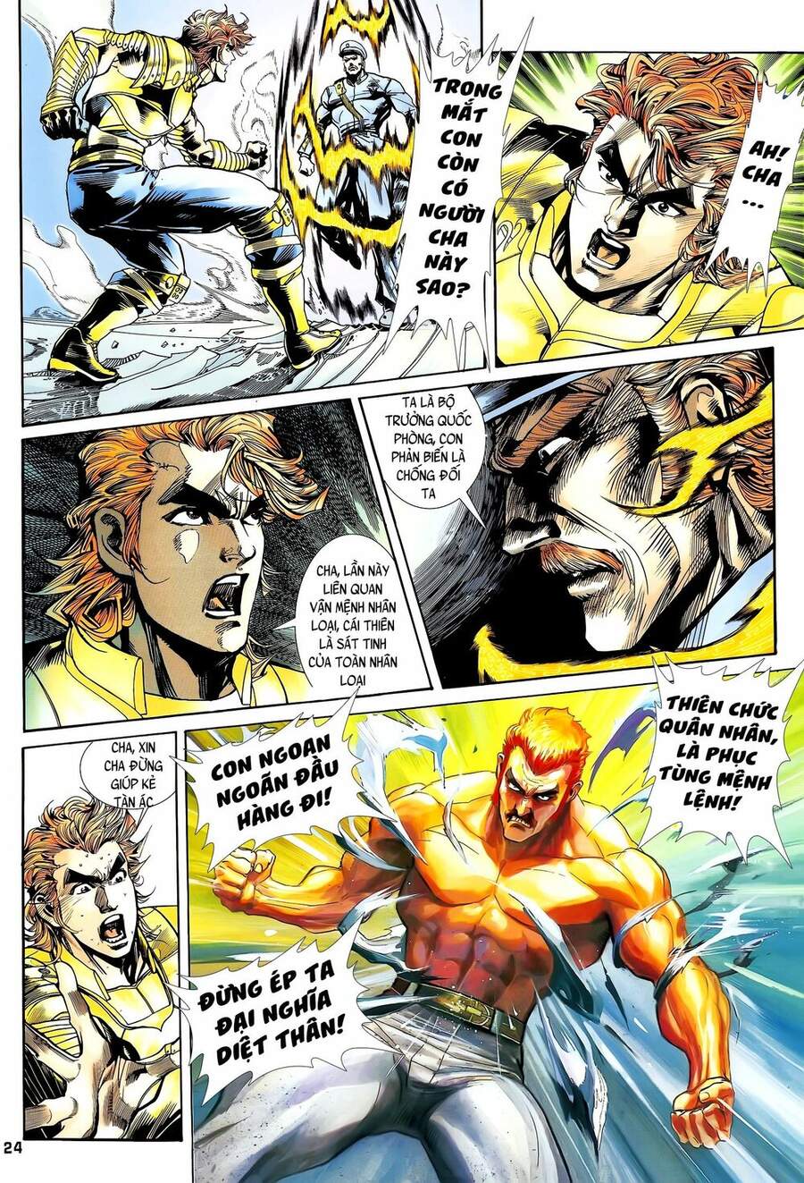 Truyện Tranh Long Hổ 5 Thế trang 8