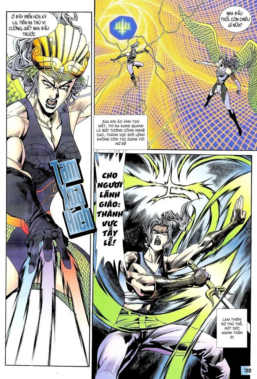 Truyện Tranh Long Hổ 5 Thế trang 8