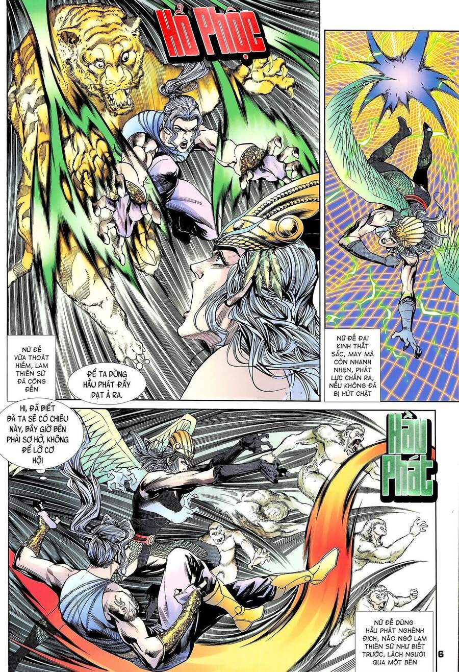 Truyện Tranh Long Hổ 5 Thế trang 8