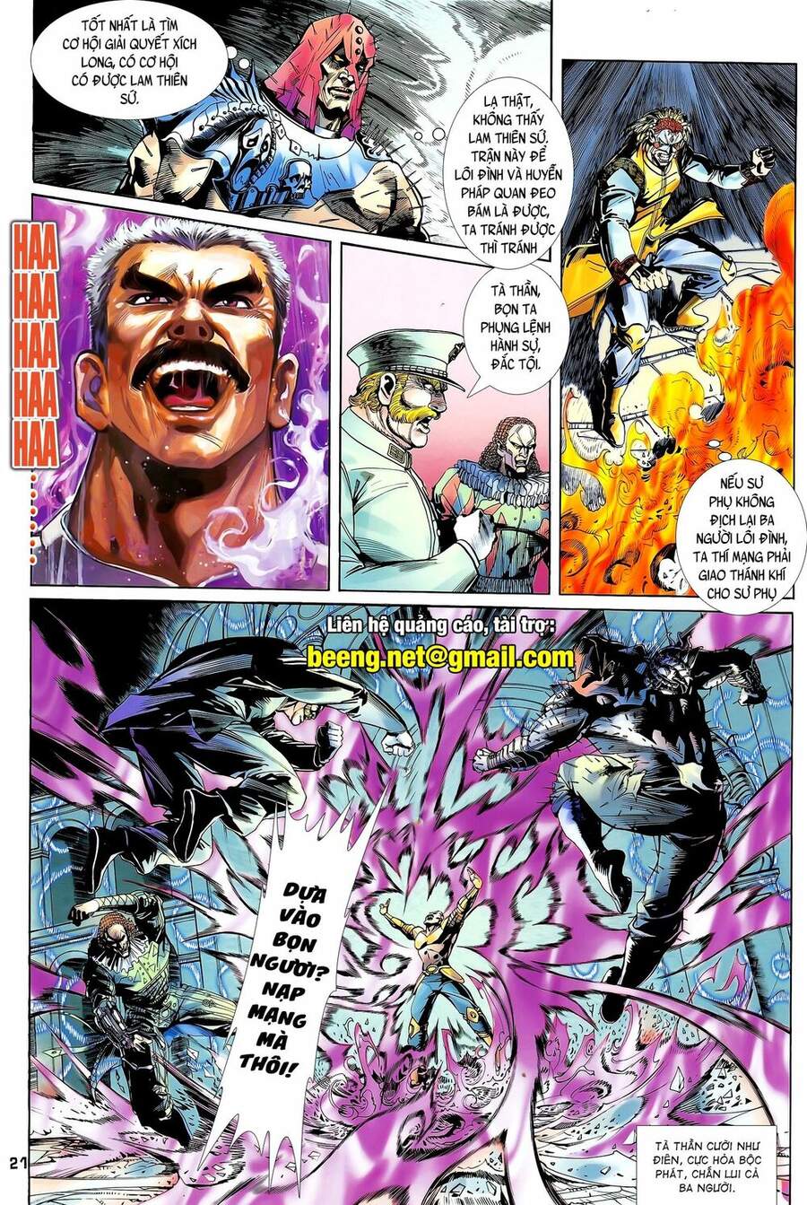 Truyện Tranh Long Hổ 5 Thế trang 8