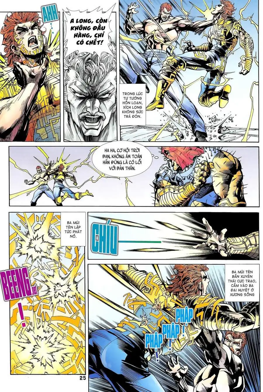 Truyện Tranh Long Hổ 5 Thế trang 8