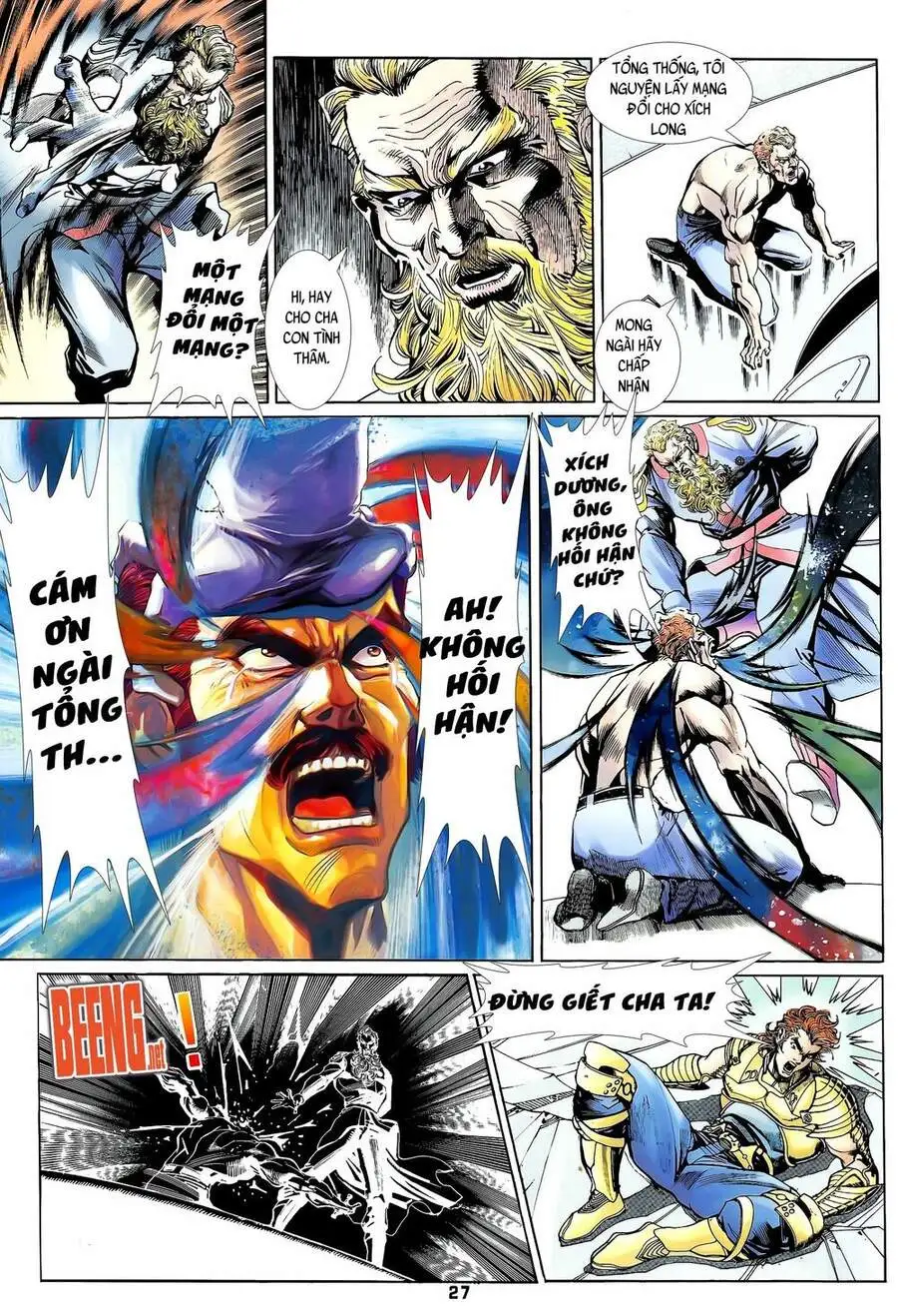 Truyện Tranh Long Hổ 5 Thế trang 8