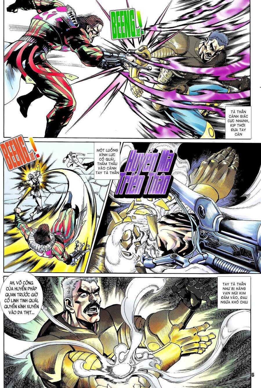 Truyện Tranh Long Hổ 5 Thế trang 8