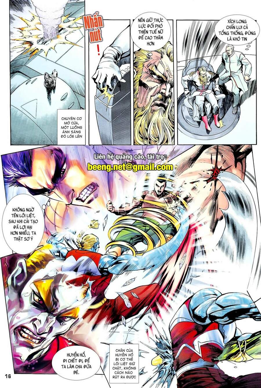 Truyện Tranh Long Hổ 5 Thế trang 8