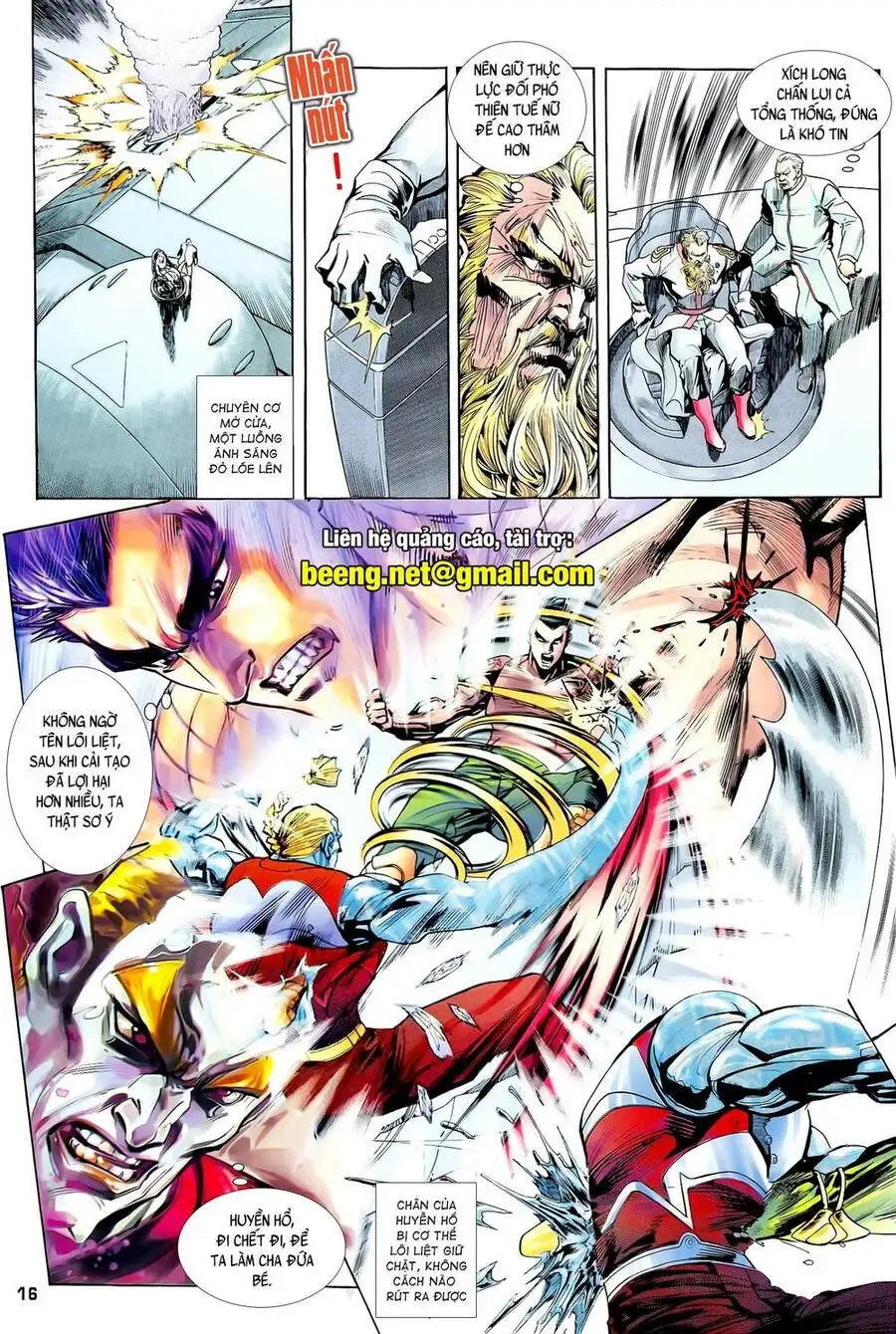 Truyện Tranh Long Hổ 5 Thế trang 8