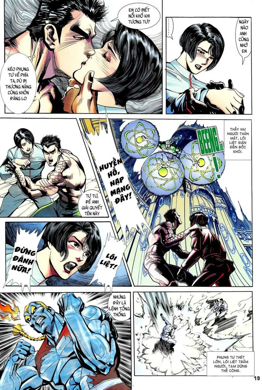 Truyện Tranh Long Hổ 5 Thế trang 8