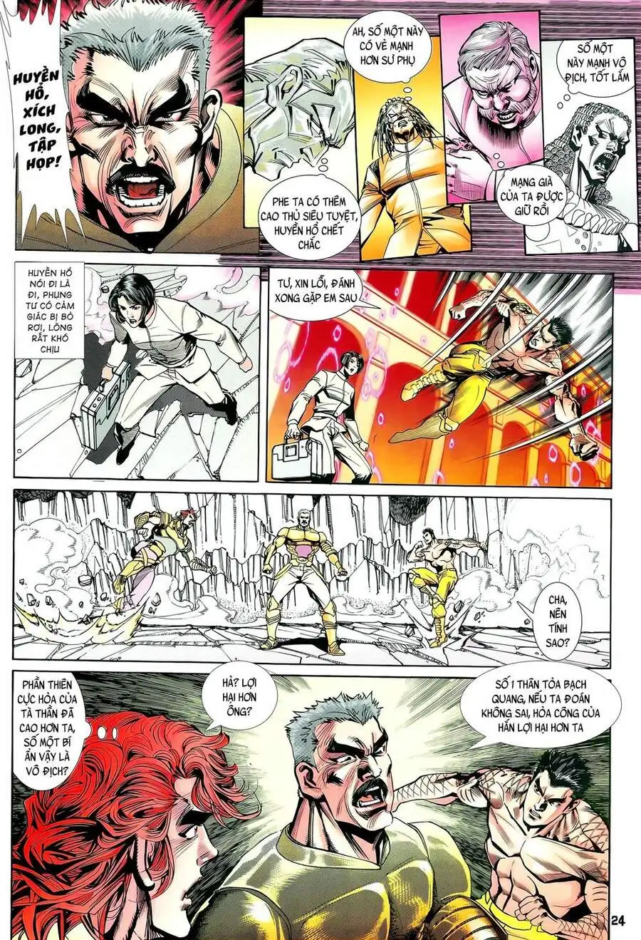 Truyện Tranh Long Hổ 5 Thế trang 8