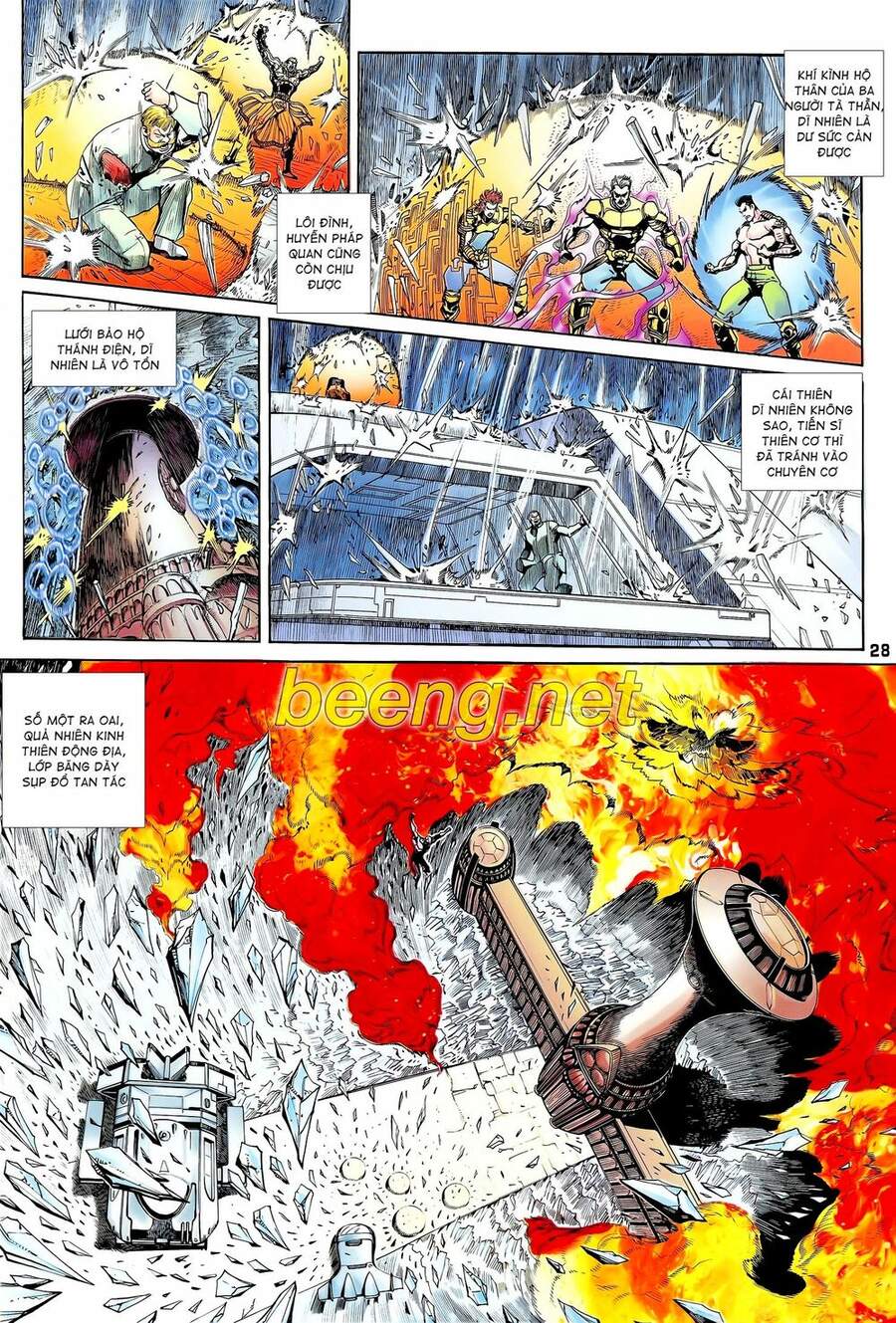 Truyện Tranh Long Hổ 5 Thế trang 8