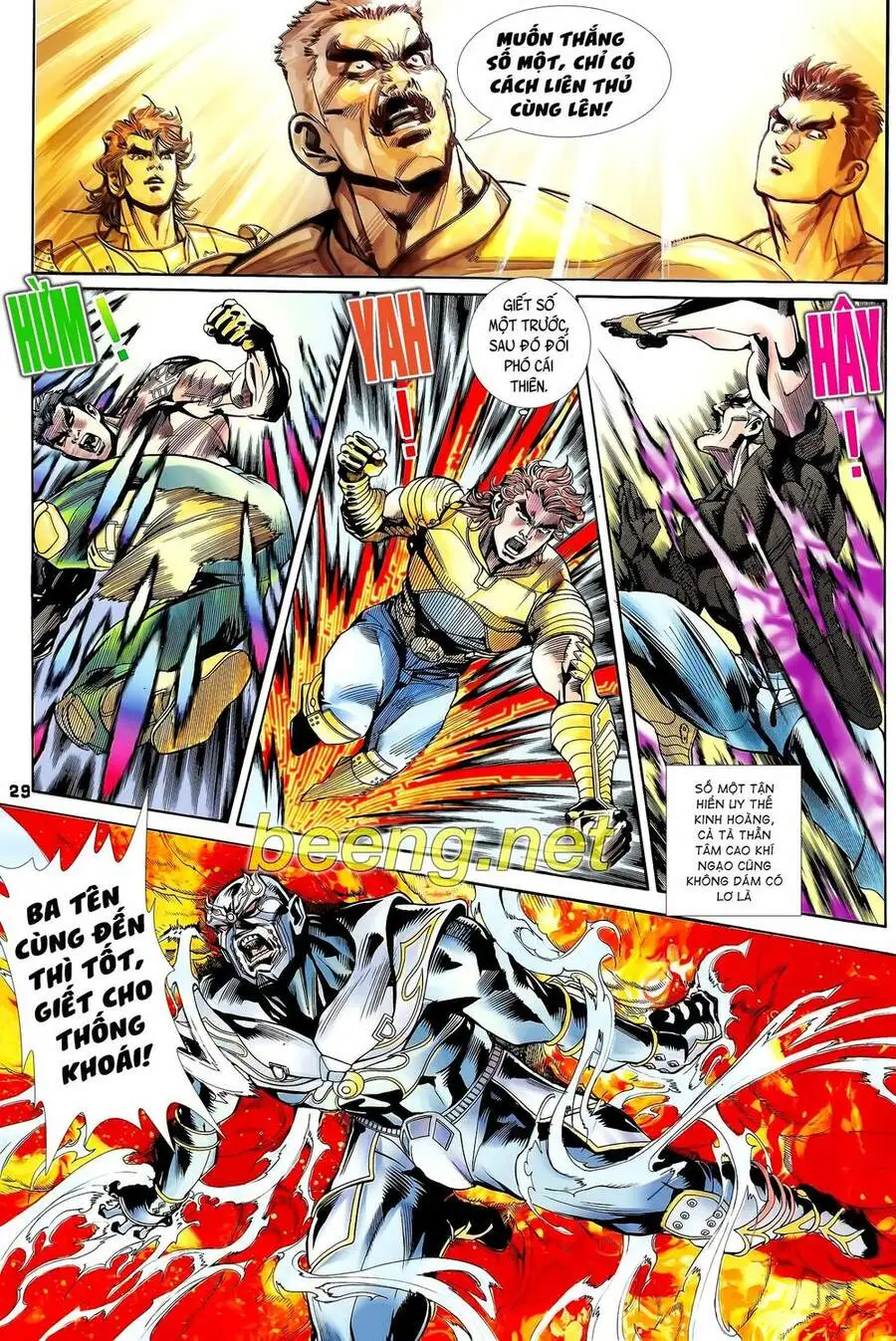 Truyện Tranh Long Hổ 5 Thế trang 8
