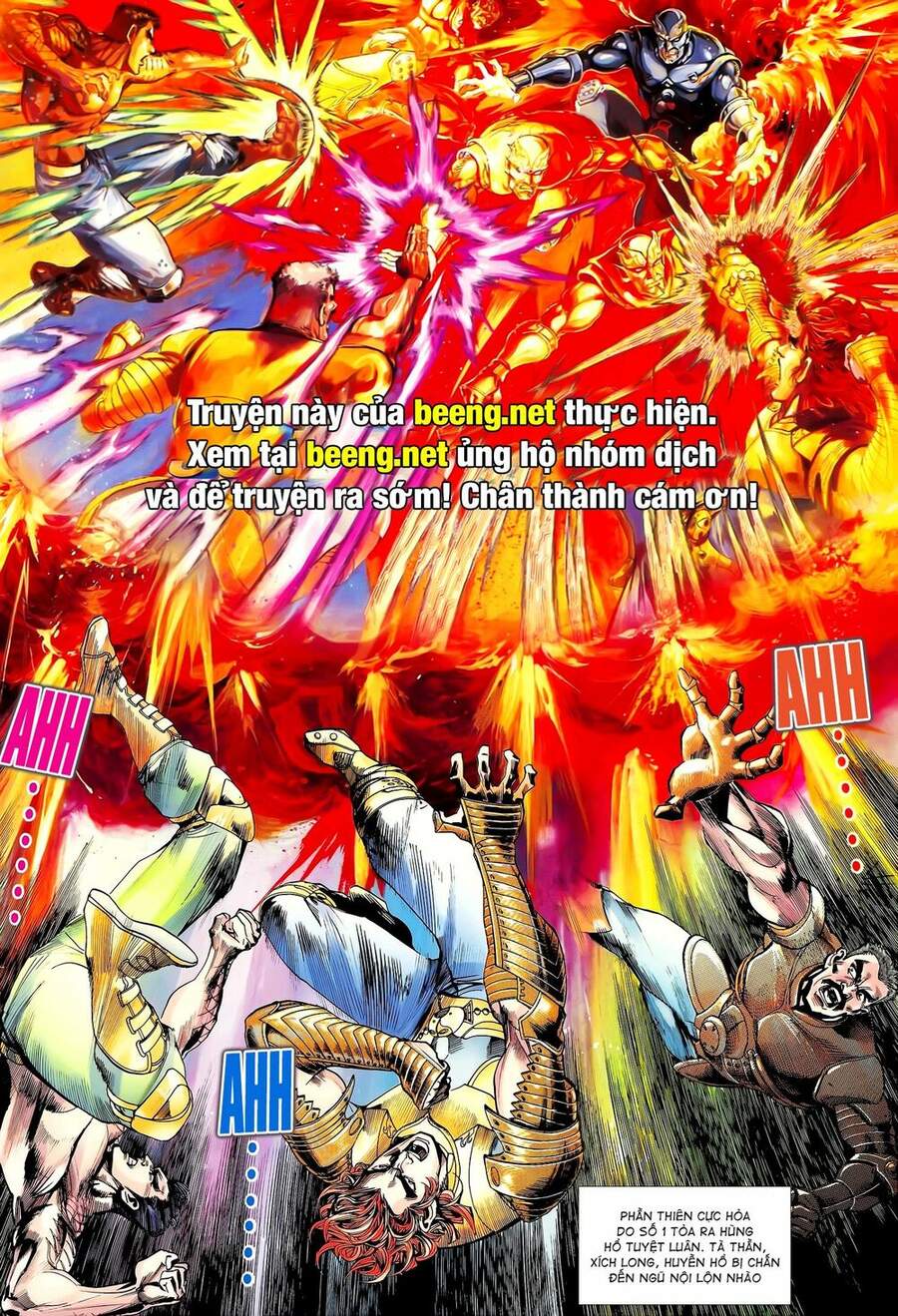 Truyện Tranh Long Hổ 5 Thế trang 8