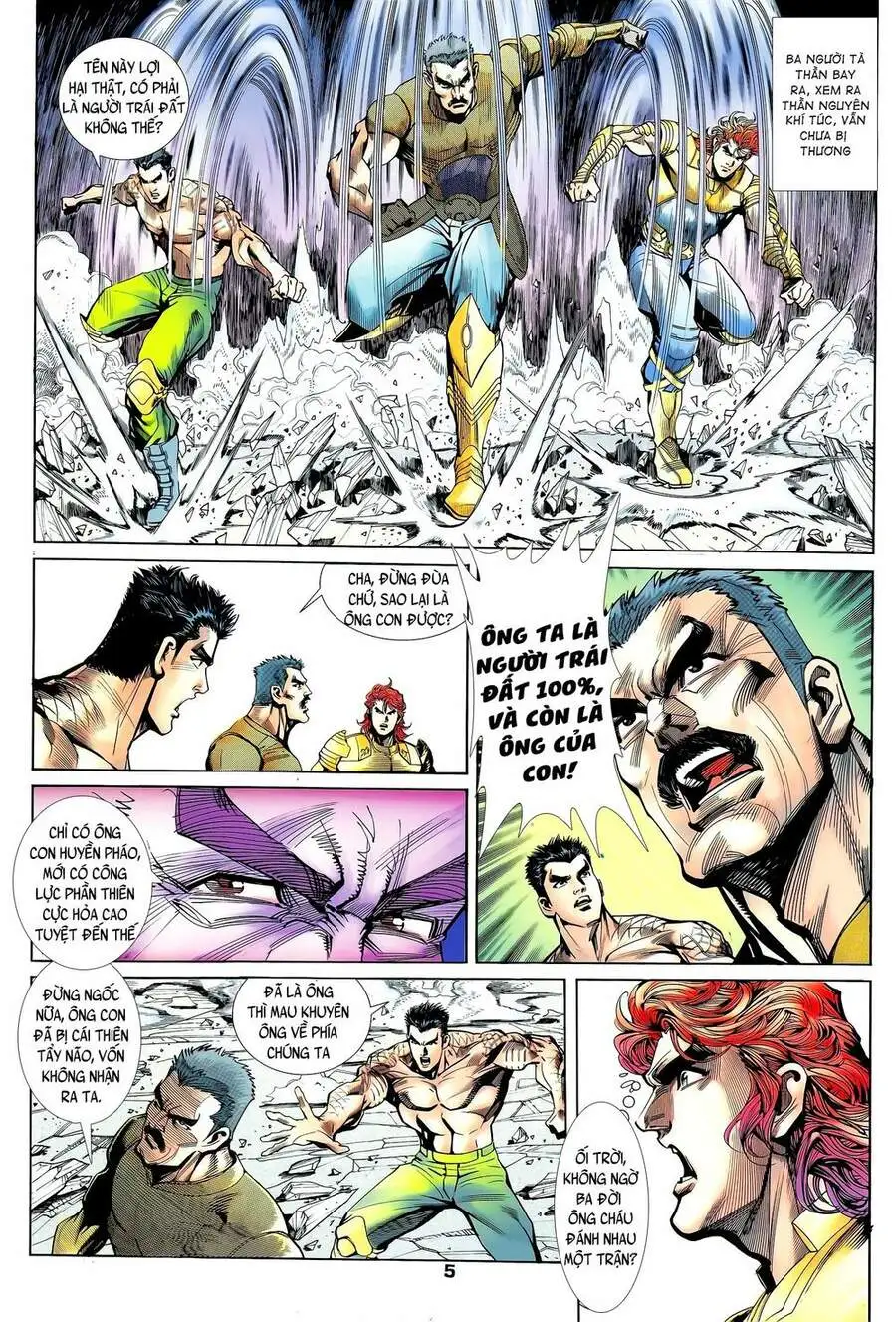 Truyện Tranh Long Hổ 5 Thế trang 8