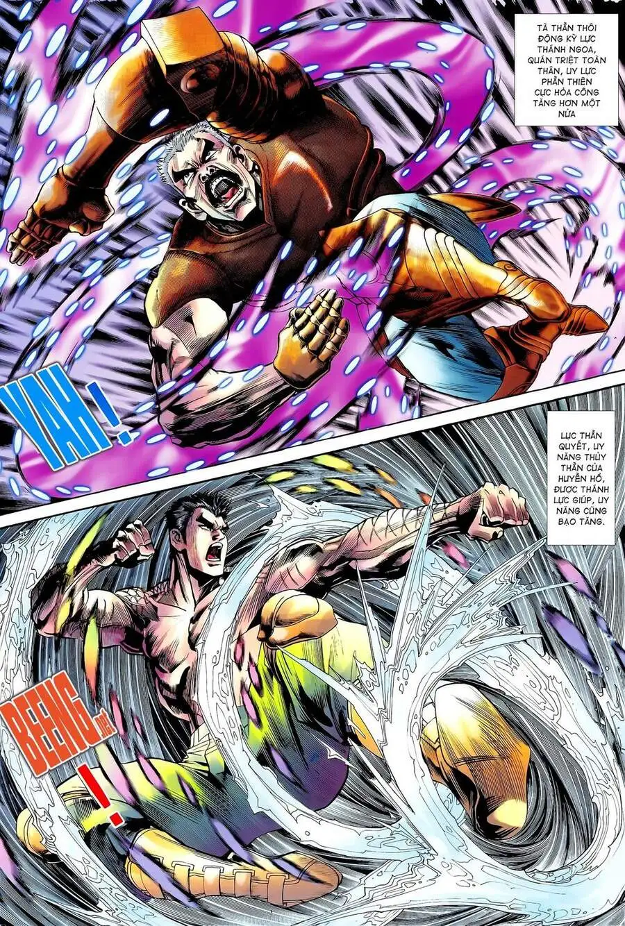 Truyện Tranh Long Hổ 5 Thế trang 8