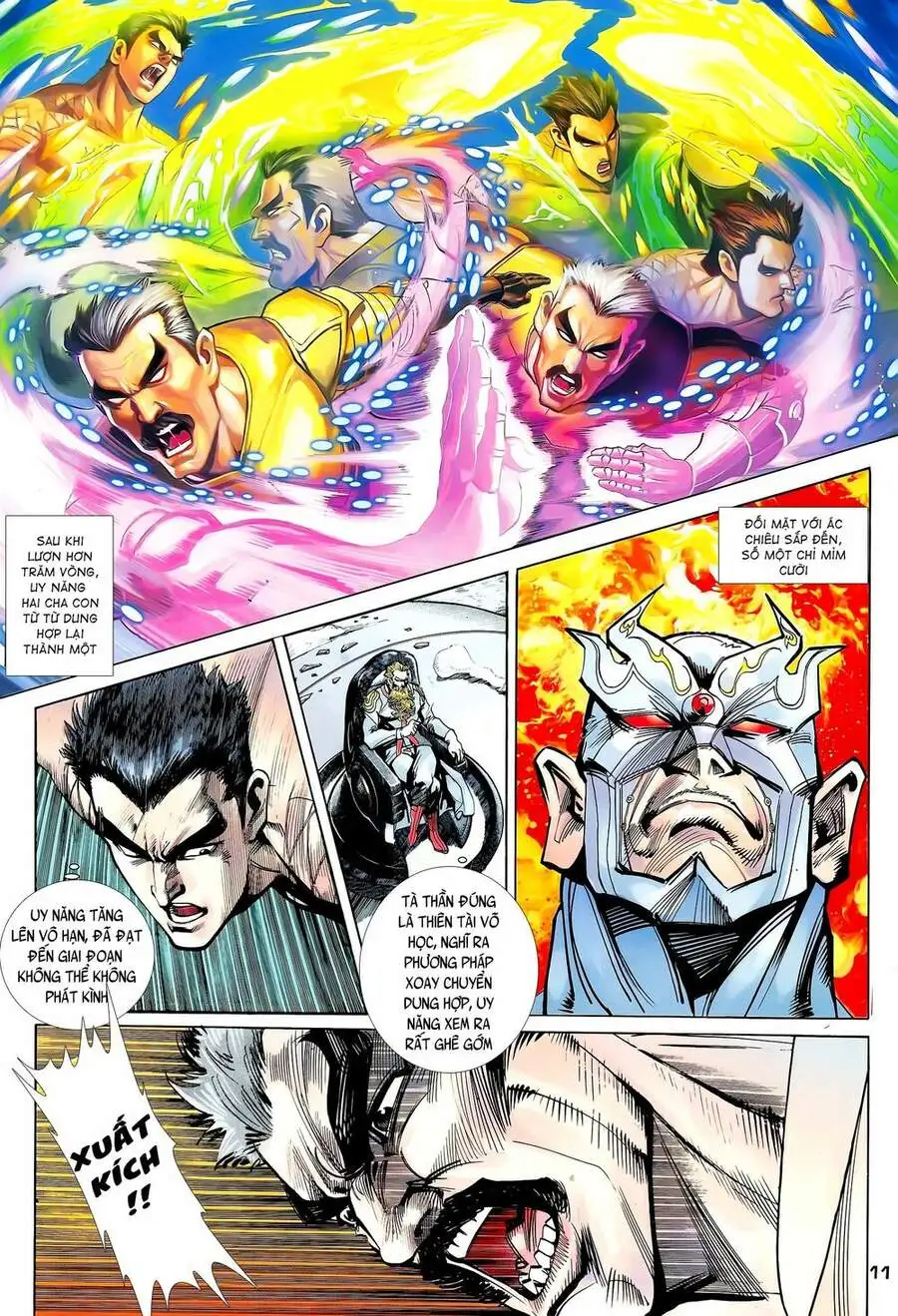 Truyện Tranh Long Hổ 5 Thế trang 8