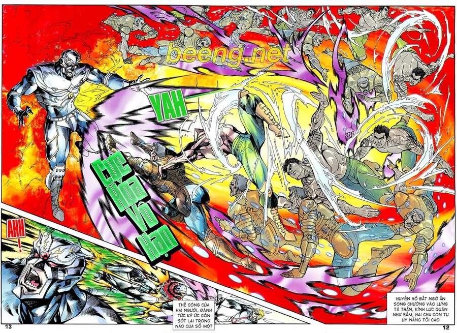 Truyện Tranh Long Hổ 5 Thế trang 8