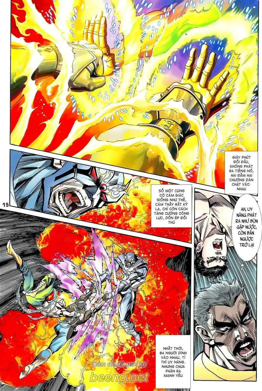 Truyện Tranh Long Hổ 5 Thế trang 8