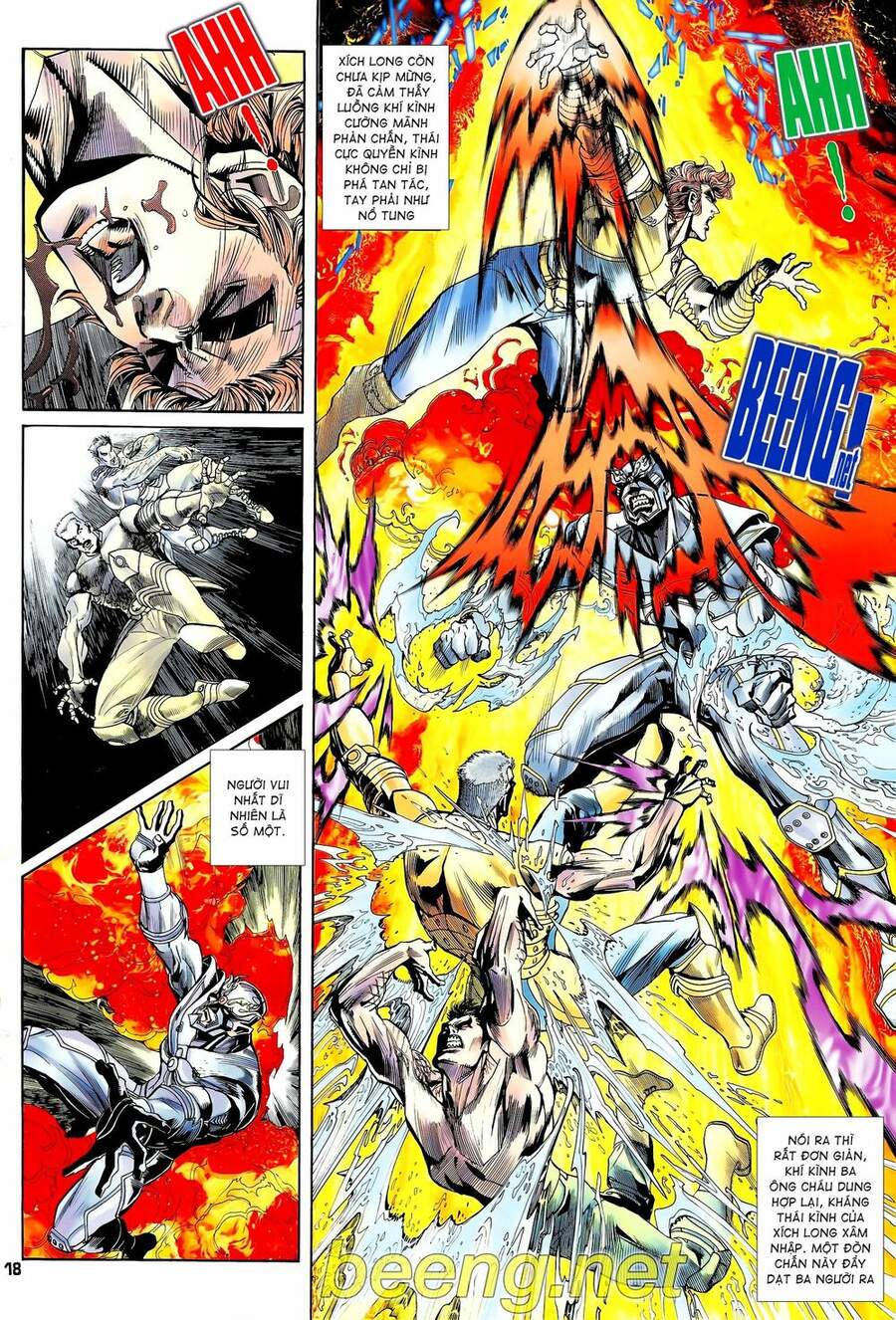 Truyện Tranh Long Hổ 5 Thế trang 8