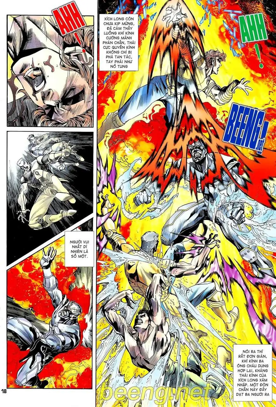 Truyện Tranh Long Hổ 5 Thế trang 8