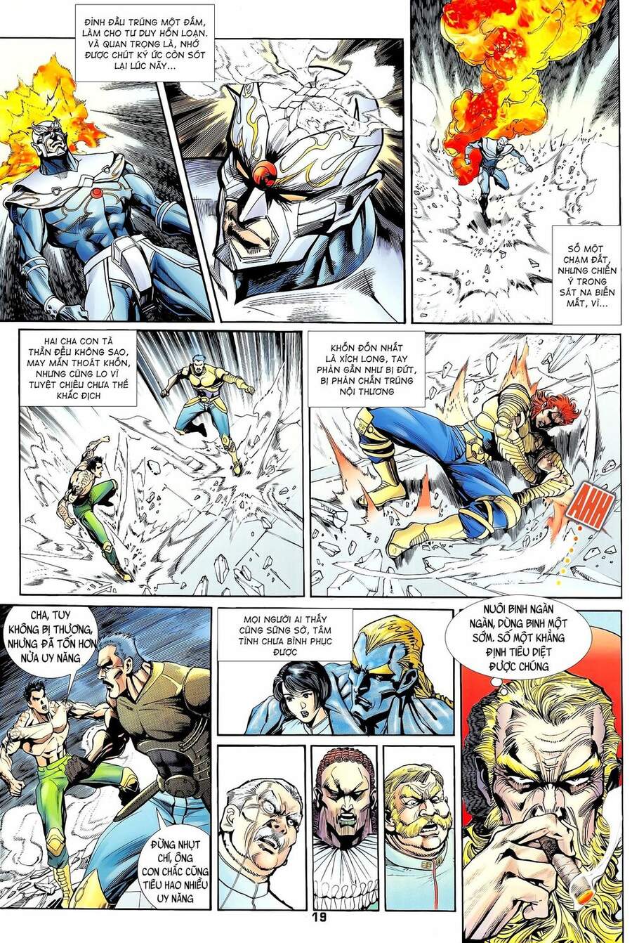 Truyện Tranh Long Hổ 5 Thế trang 8
