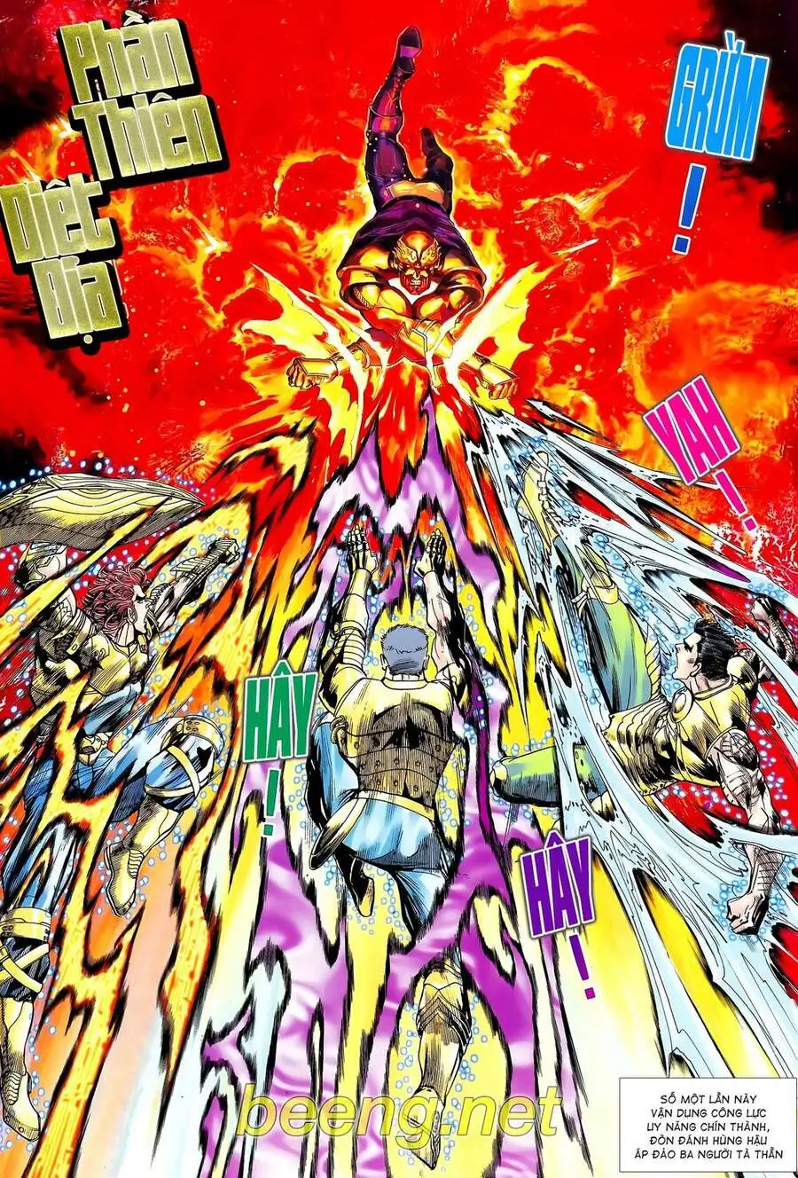 Truyện Tranh Long Hổ 5 Thế trang 8