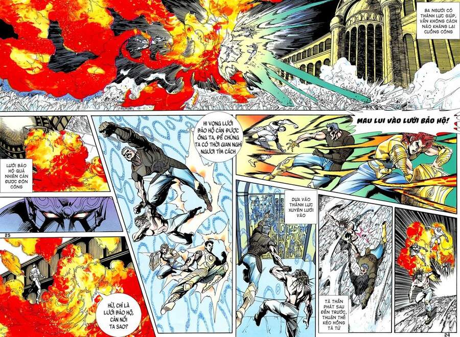 Truyện Tranh Long Hổ 5 Thế trang 8