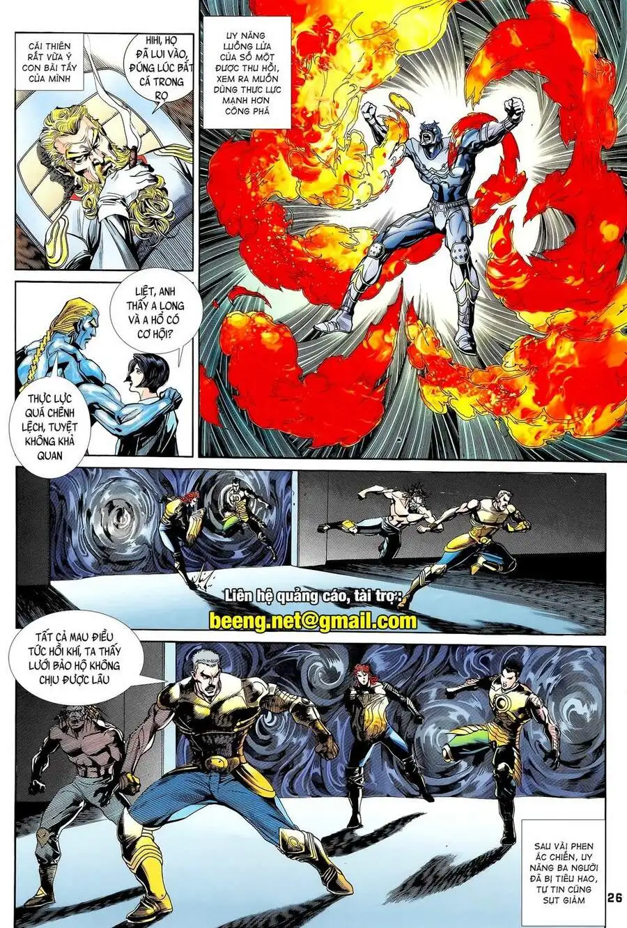 Truyện Tranh Long Hổ 5 Thế trang 8