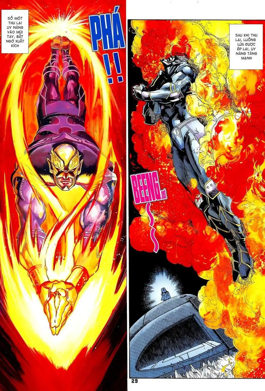 Truyện Tranh Long Hổ 5 Thế trang 8