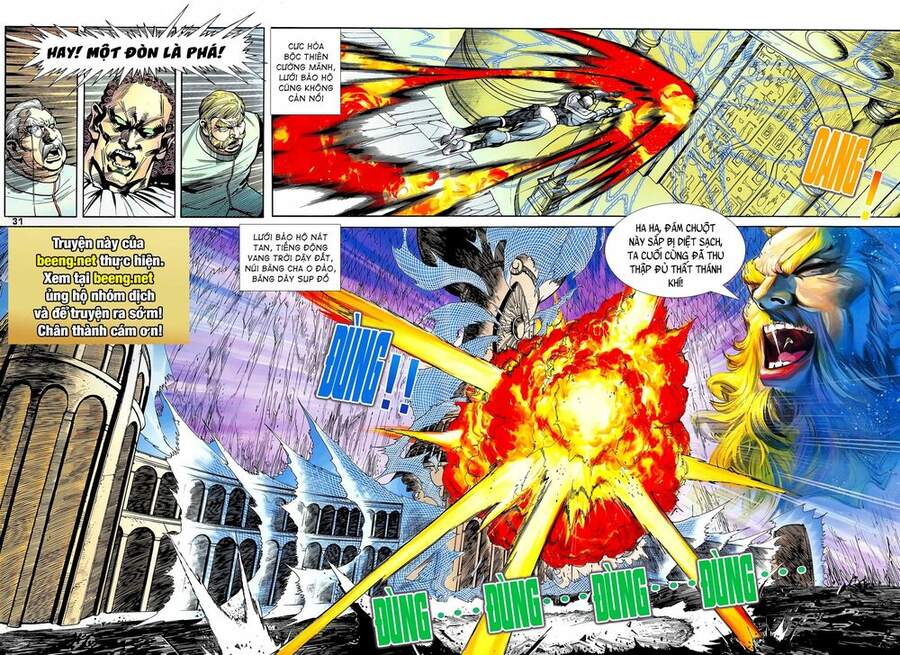 Truyện Tranh Long Hổ 5 Thế trang 8