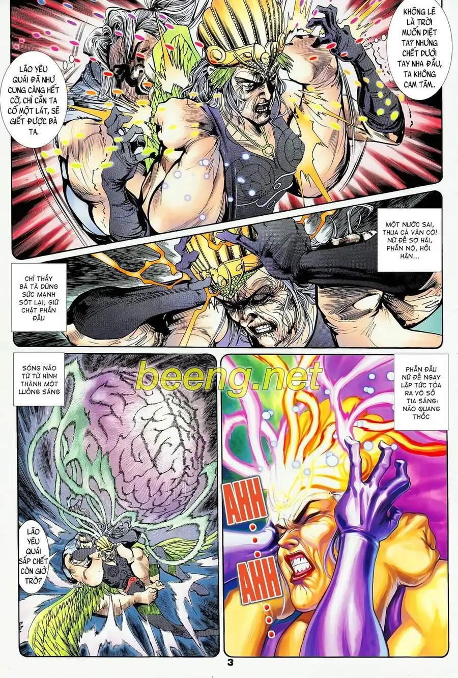 Truyện Tranh Long Hổ 5 Thế trang 8