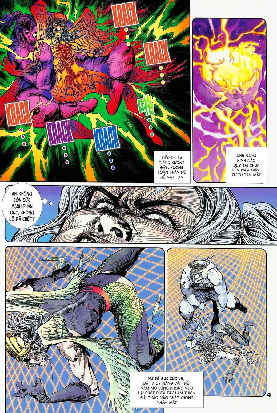 Truyện Tranh Long Hổ 5 Thế trang 8