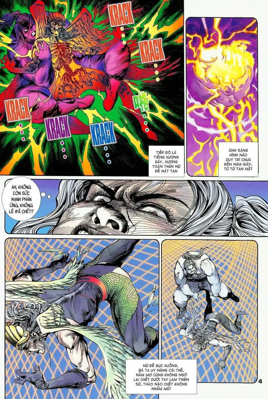 Truyện Tranh Long Hổ 5 Thế trang 8