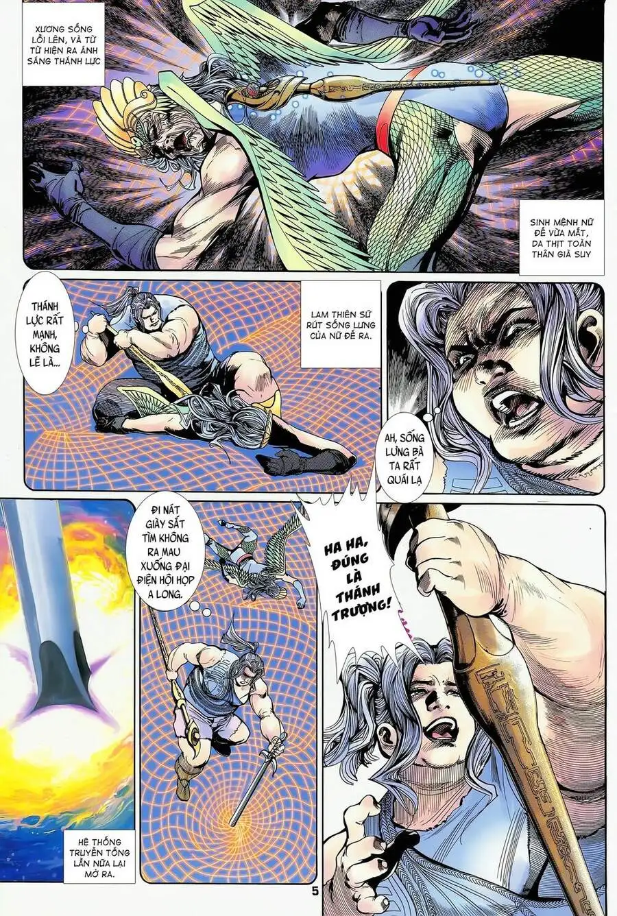 Truyện Tranh Long Hổ 5 Thế trang 8