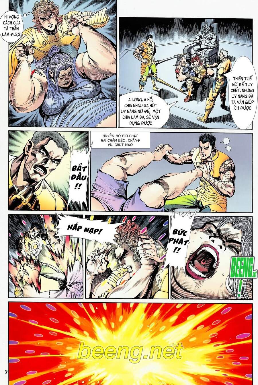 Truyện Tranh Long Hổ 5 Thế trang 8