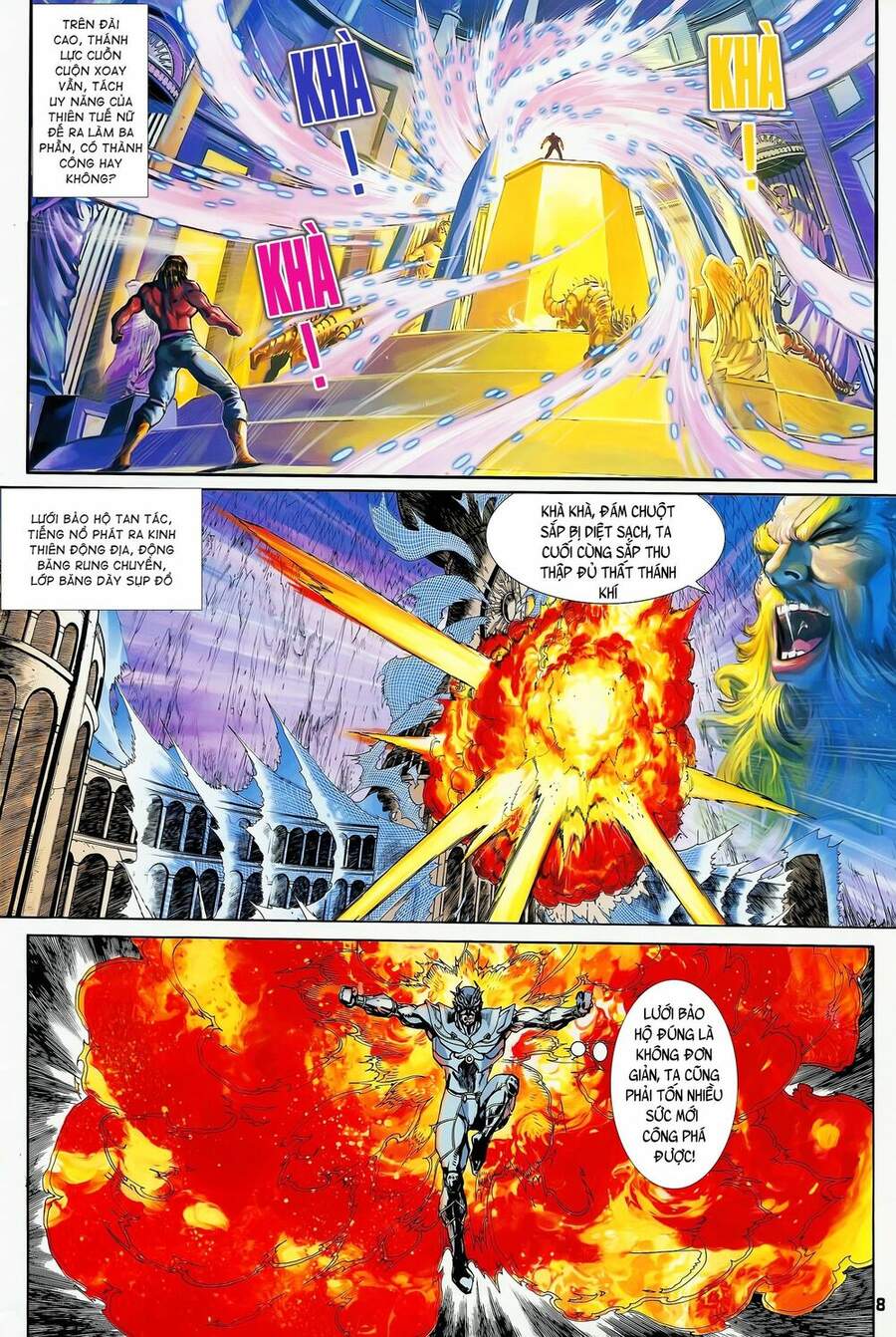 Truyện Tranh Long Hổ 5 Thế trang 8