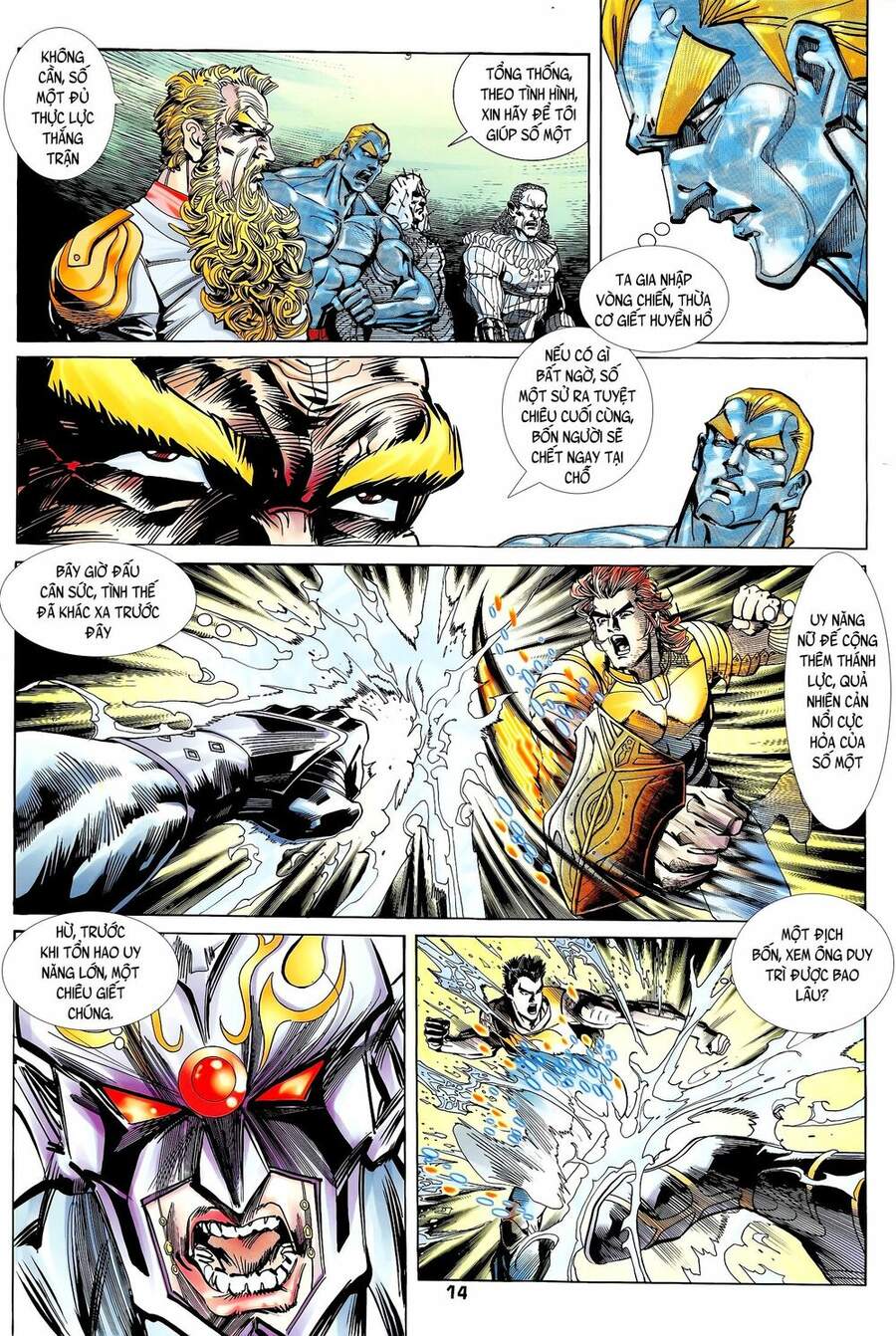 Truyện Tranh Long Hổ 5 Thế trang 8