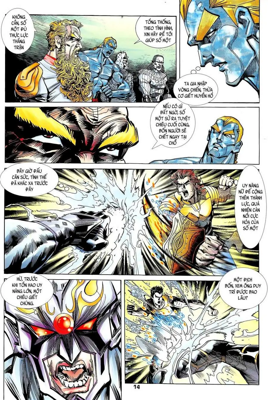 Truyện Tranh Long Hổ 5 Thế trang 8