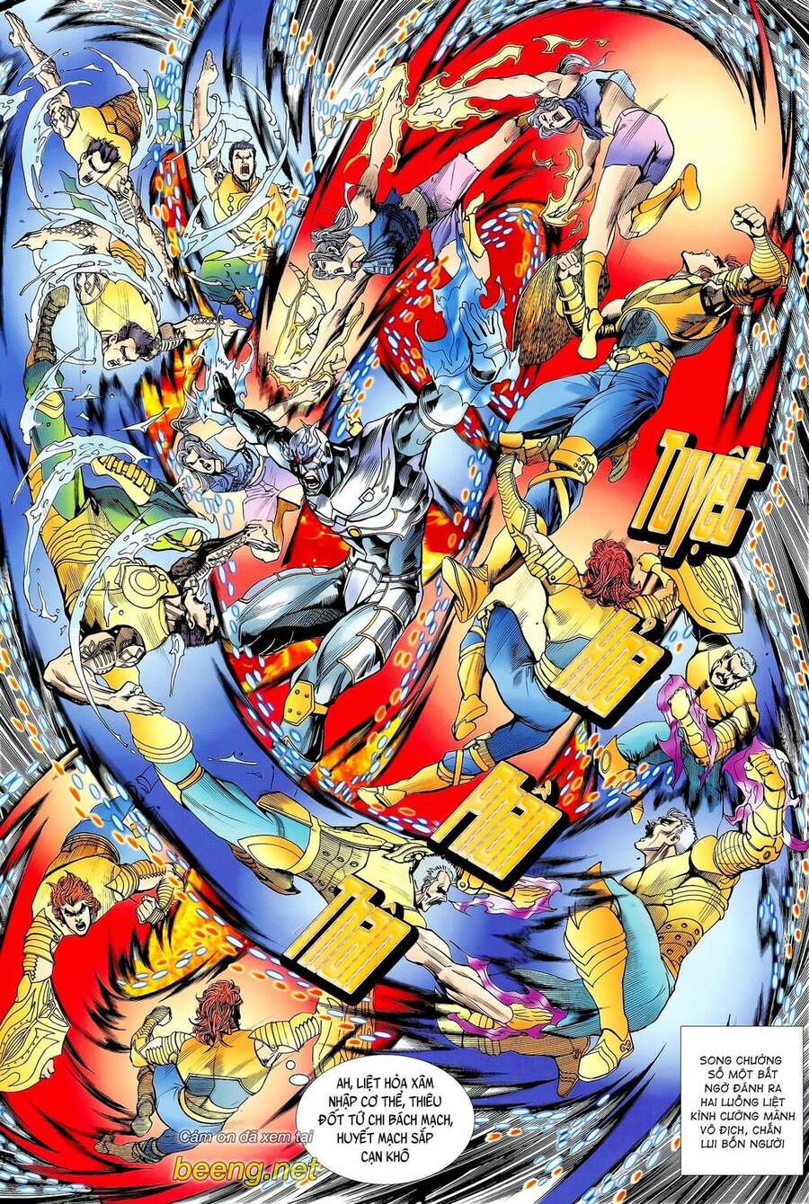 Truyện Tranh Long Hổ 5 Thế trang 8