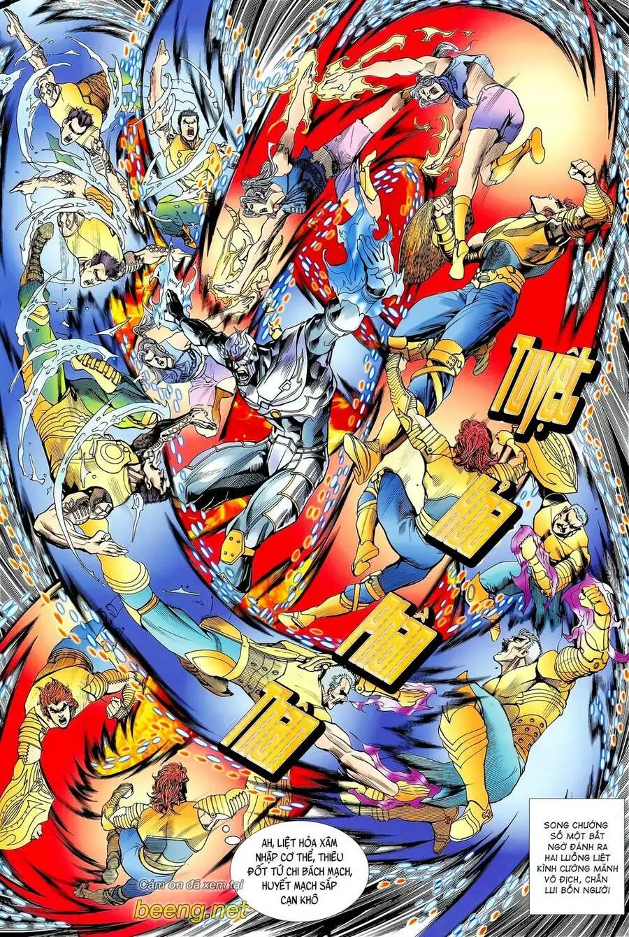 Truyện Tranh Long Hổ 5 Thế trang 8