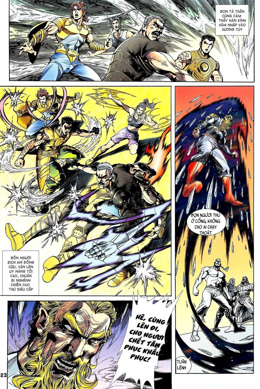 Truyện Tranh Long Hổ 5 Thế trang 8