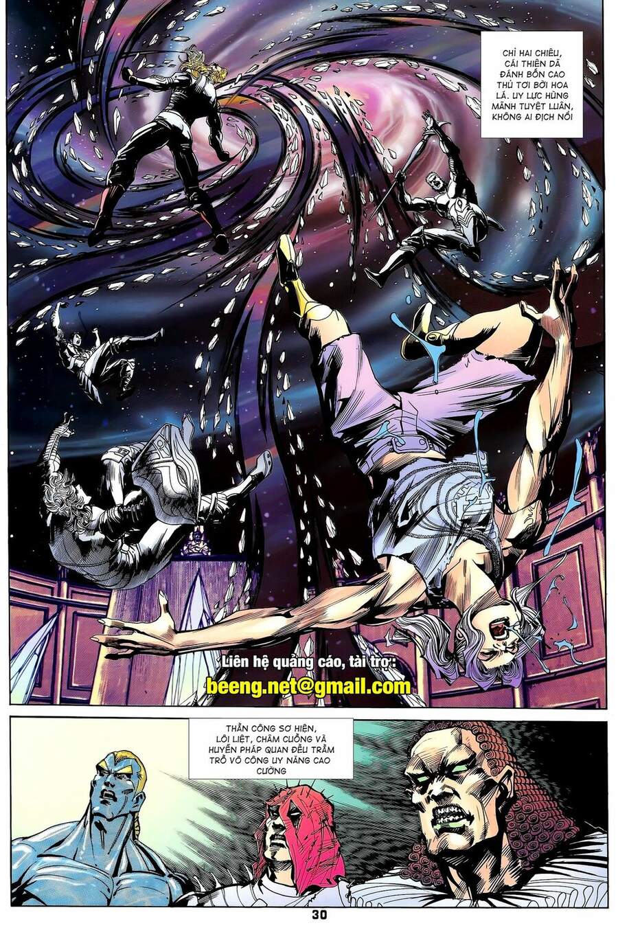 Truyện Tranh Long Hổ 5 Thế trang 8