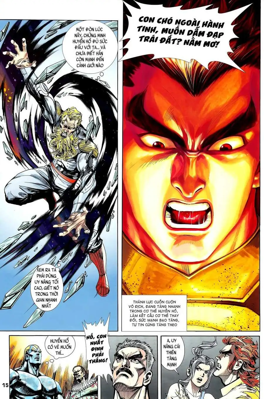 Truyện Tranh Long Hổ 5 Thế trang 8