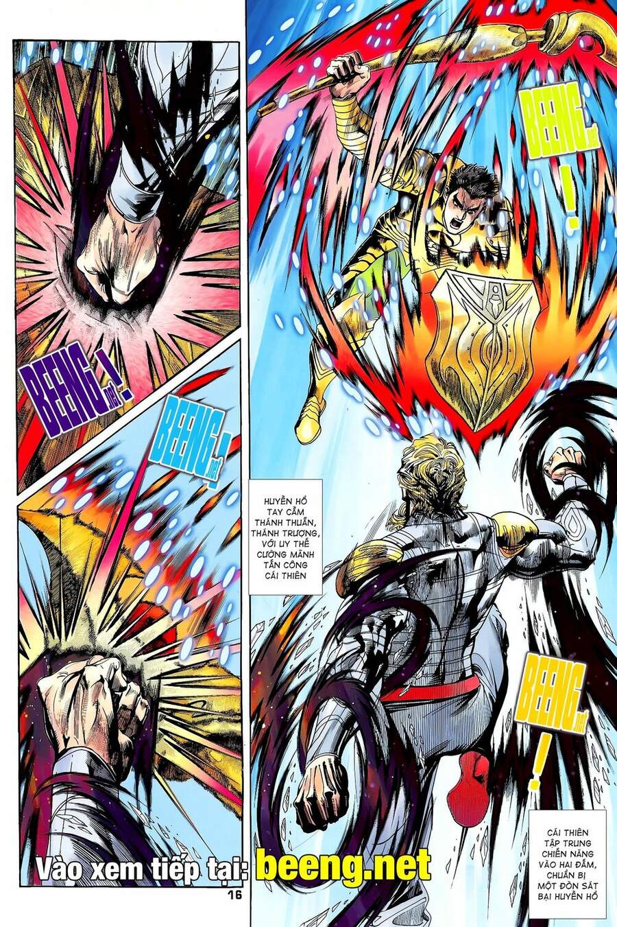 Truyện Tranh Long Hổ 5 Thế trang 8