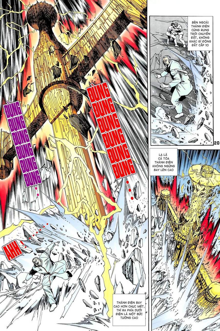 Truyện Tranh Long Hổ 5 Thế trang 8