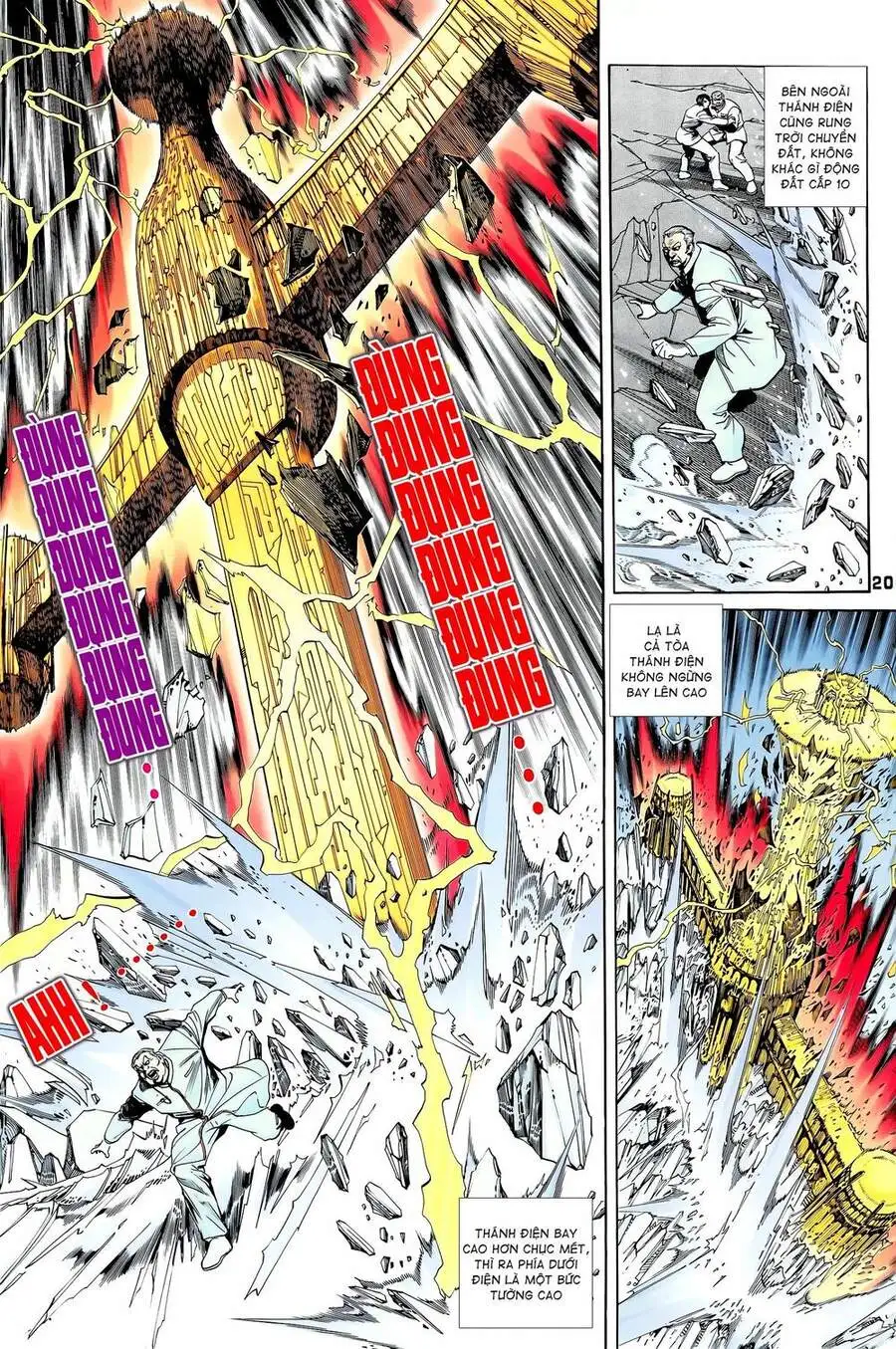 Truyện Tranh Long Hổ 5 Thế trang 8