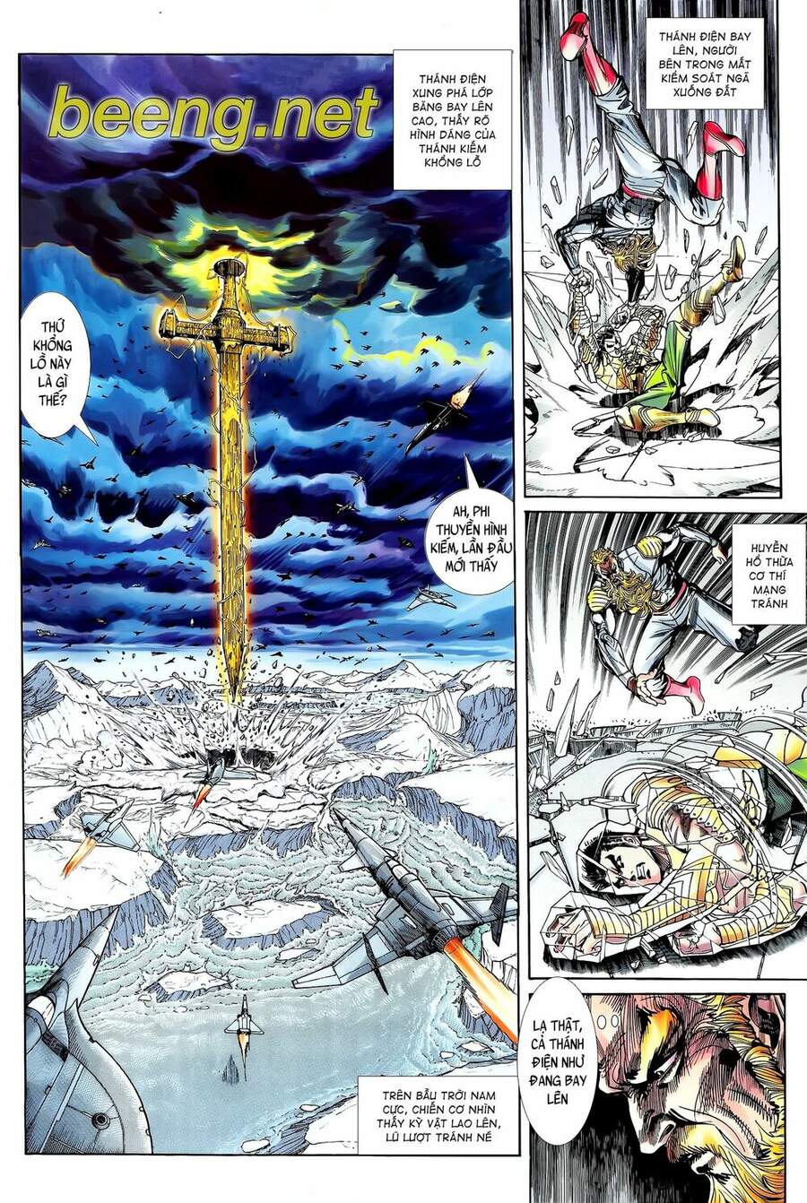 Truyện Tranh Long Hổ 5 Thế trang 8