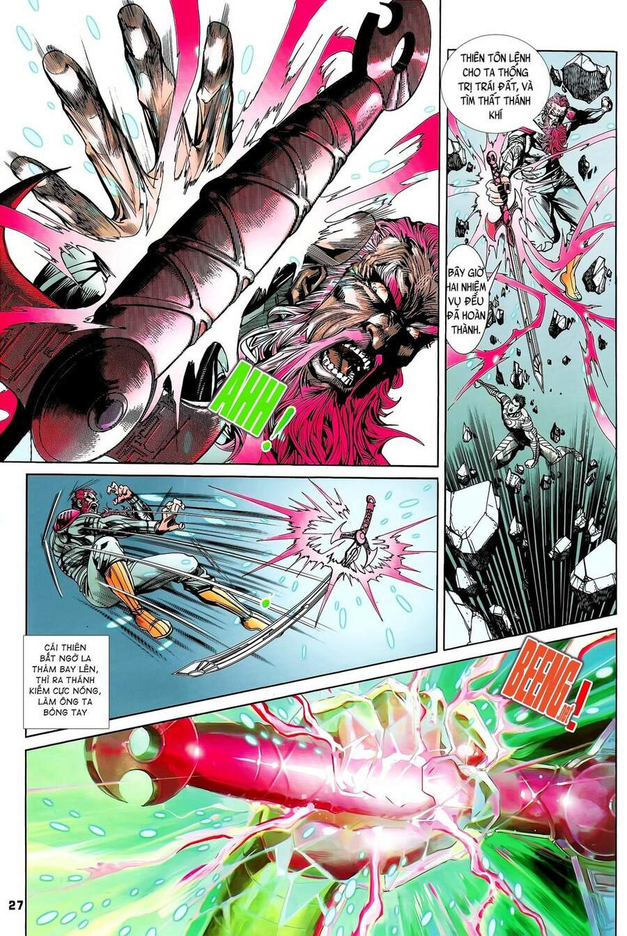 Truyện Tranh Long Hổ 5 Thế trang 8